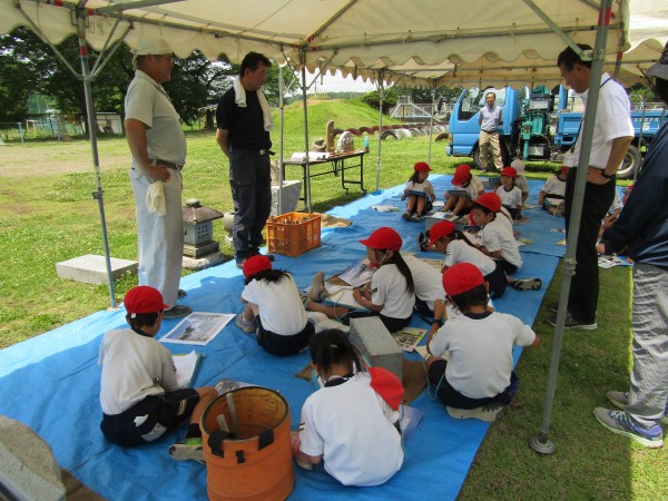 桜川市立大国小学校での授業サムネイル